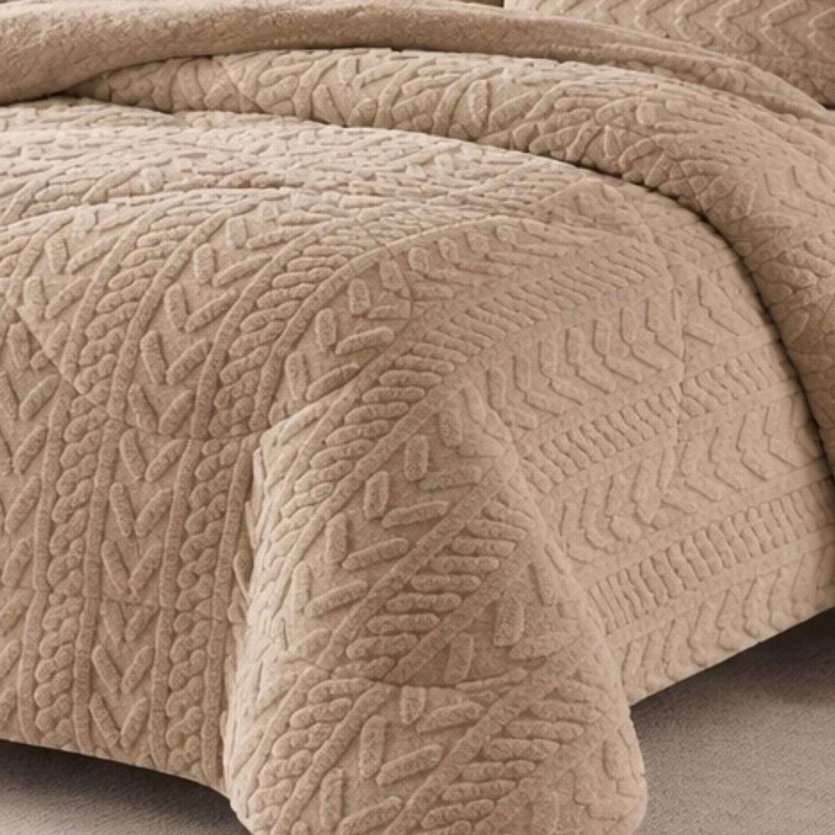 GENERICO - CHIPORRO CUBRECAMA PARA INVIERNO PLAZA Y MEDIA DISEÑO 2026