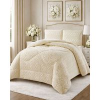 CUBRECAMA CON CHIPORRO ELEGANTE PARA INVIERNO KING DISEÑO 2026