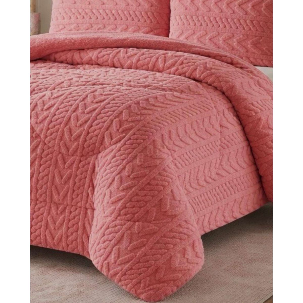 GENERICO - CHIPORRO CUBRECAMA PARA INVIERNO 2 PLAZAS DISEÑO 2026