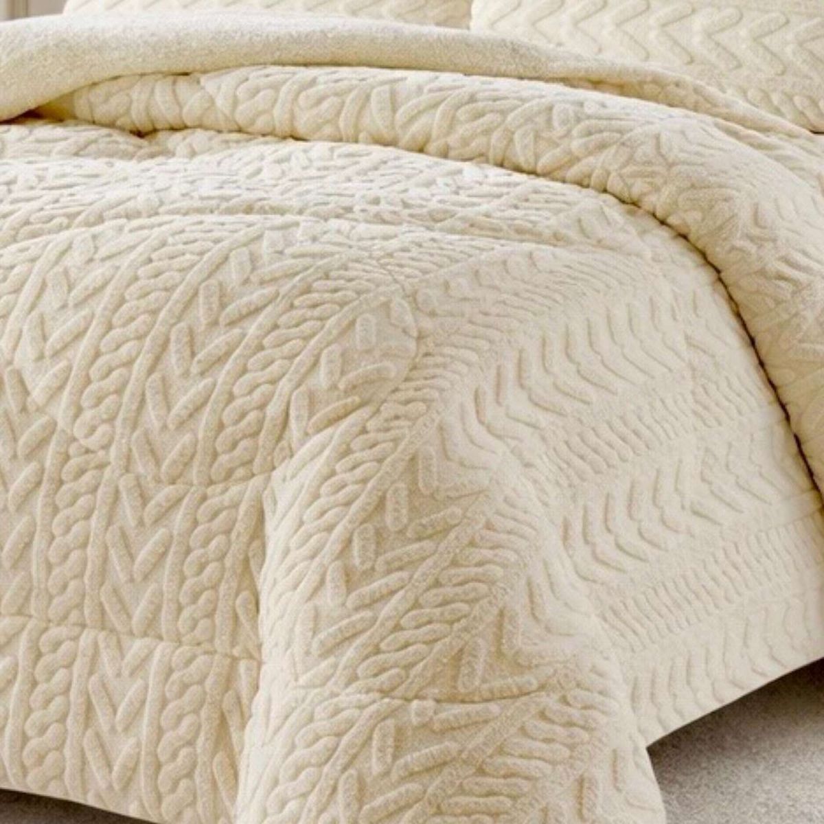 GENERICO - CHIPORRO CUBRECAMA PARA INVIERNO PLAZA Y MEDIA DISEÑO 2026