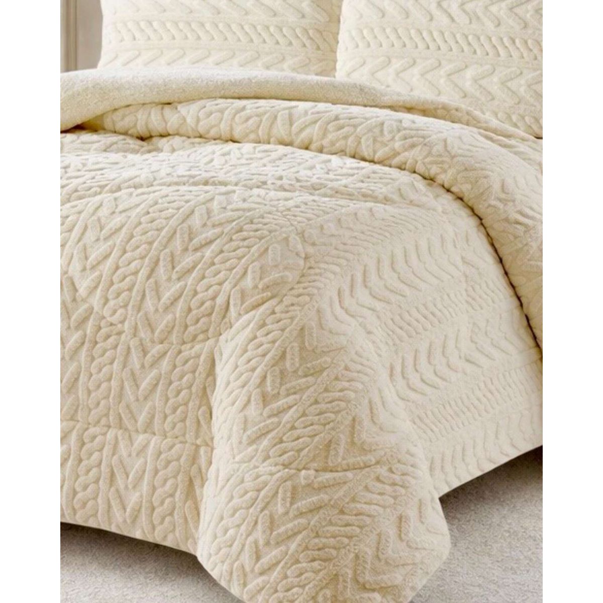 GENERICO - CHIPORRO CUBRECAMA PARA INVIERNO PLAZA Y MEDIA DISEÑO 2026