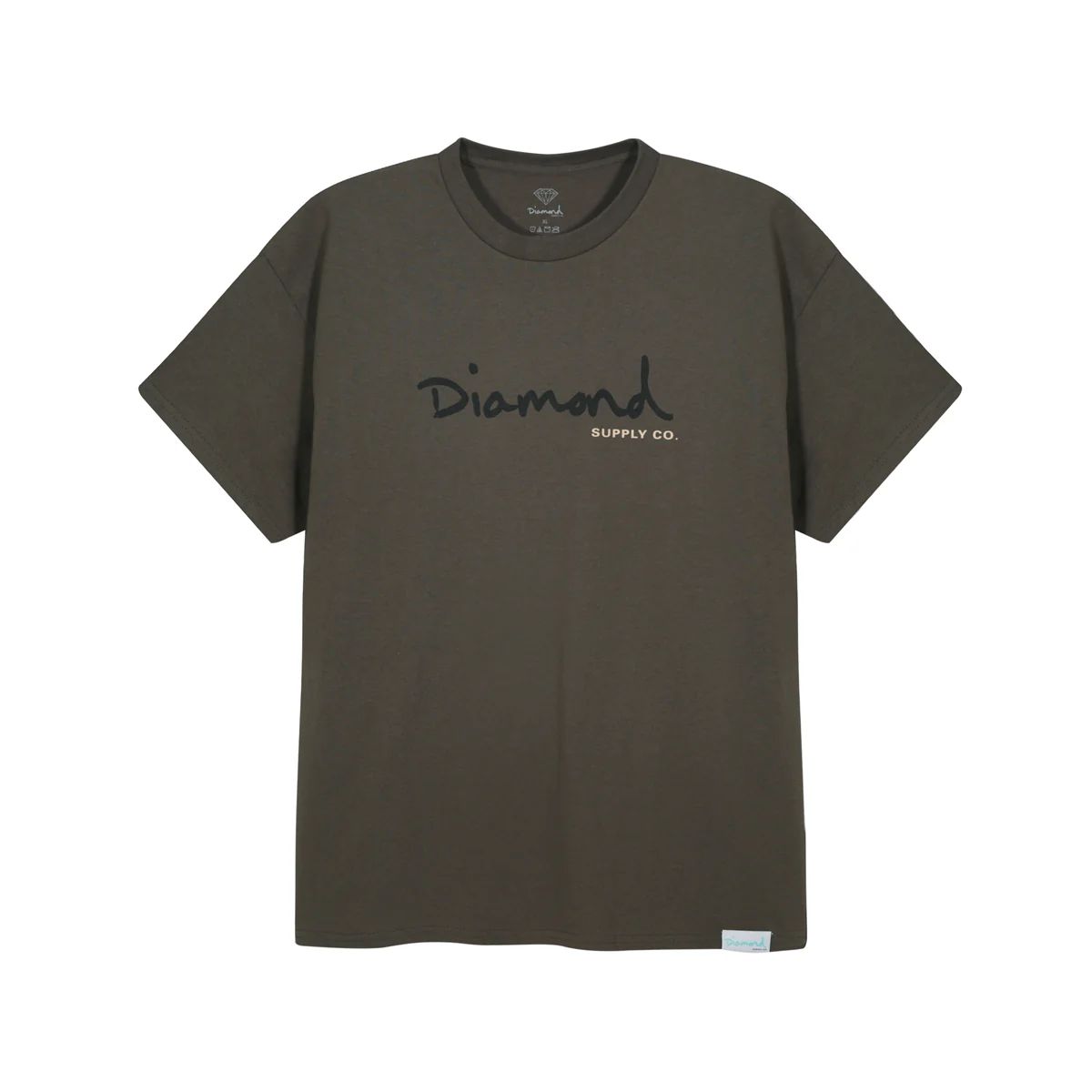 DIAMOND - Polera DIAMOND OG Script Military