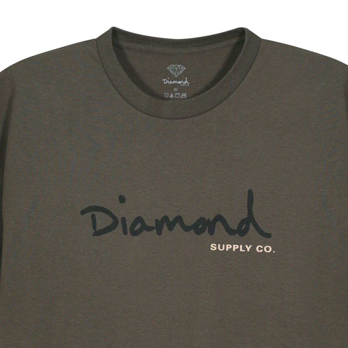 DIAMOND - Polera DIAMOND OG Script Military