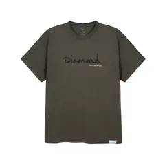 DIAMOND - Polera OG Script Military
