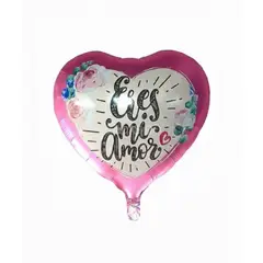 GENERICO - Globo Metalico 18 Eres Mi Amor 50 Unidades