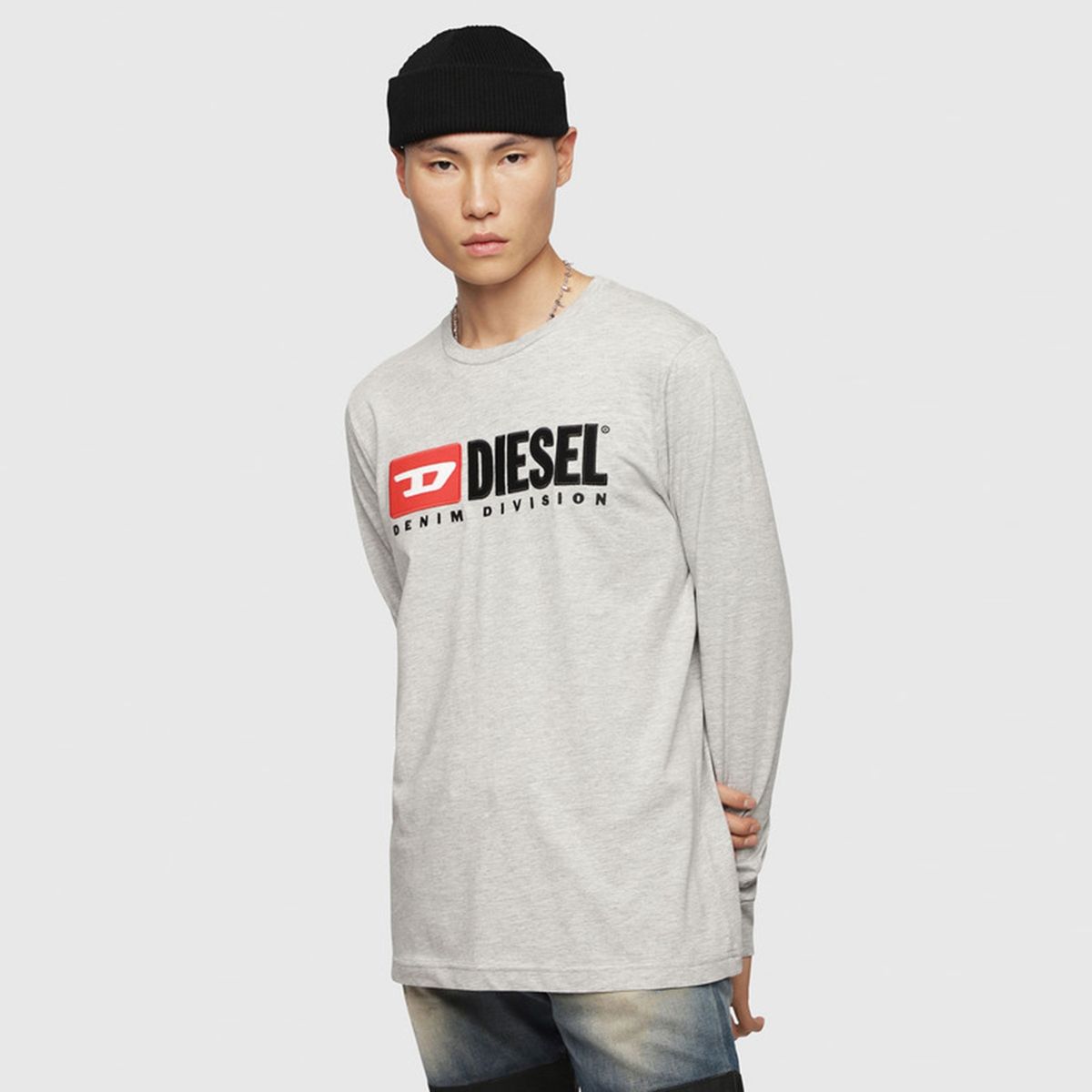 DIESEL - Polera Diesel T Just Ls Division T Shirt 912