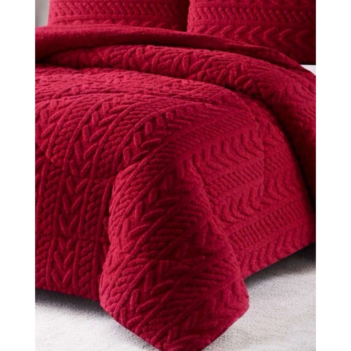 GENERICO - CHIPORRO CUBRECAMA PARA INVIERNO PLAZA Y MEDIA DISEÑO 2026