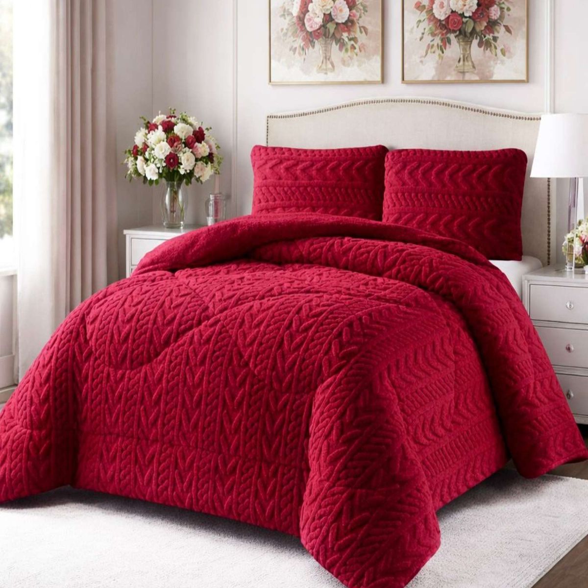 GENERICO - CHIPORRO CUBRECAMA PARA INVIERNO PLAZA Y MEDIA DISEÑO 2026