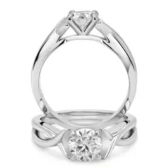 BOOMZAIR - Anillo de compromiso ELEGANCE FLOW