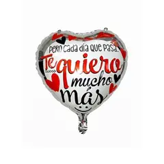 GENERICO - Globo Metalico 18 Mucho Mas 50 Unidades