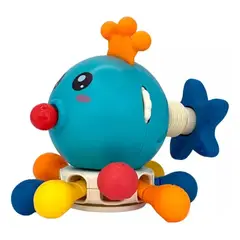 GENERICO - Juguete educativo pulpo 10 en 1 18x12cm