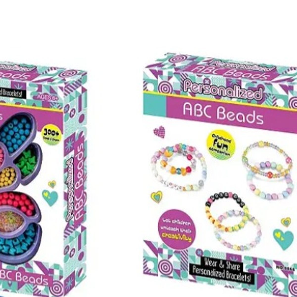 GENERICO - Caja belleza accesorios para hacer pulsera niña