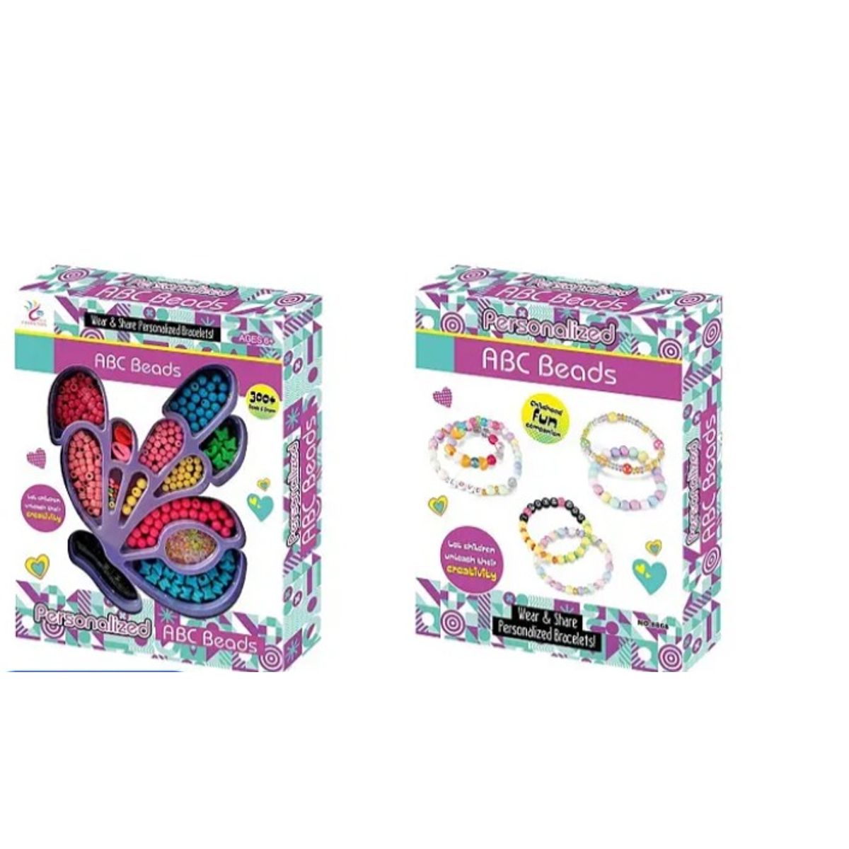 GENERICO - Caja belleza accesorios para hacer pulsera niña