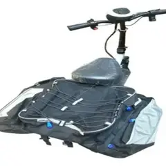 GENERICO - Bolso Trasero Para Bicicletas Negro