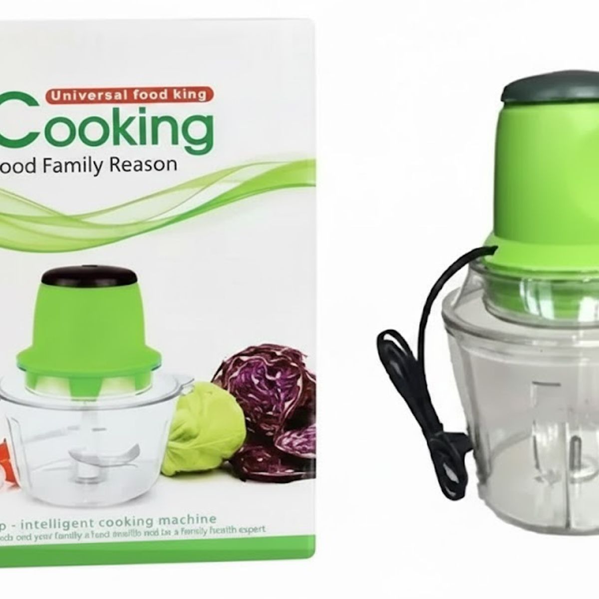 GENERICO - PICADORA MOLEDORA CORTADORA DE VERDURAS Y CARNES ELECTRICO