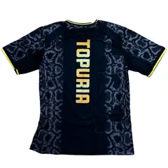 UFC - POLERA VENUM MMA ADRENALINE BLACK GOLD TALLA M