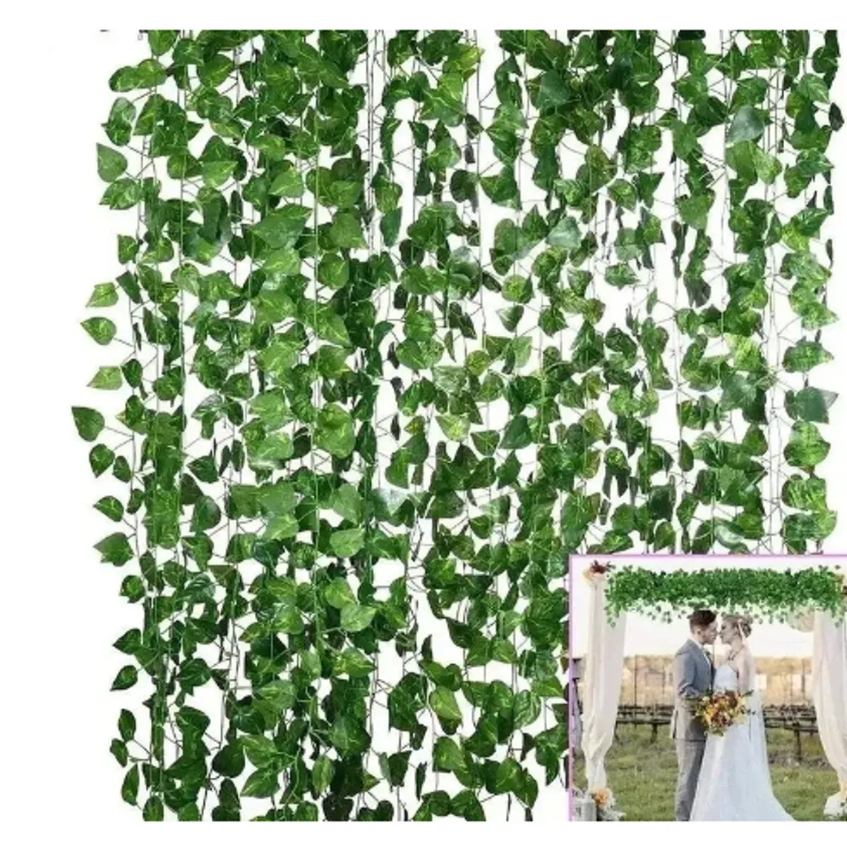 GENERICO - Planta Artificial Enrredadera 12 Tiras 210cm Decoración