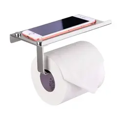 GENERICO - Porta Rollo Papel Higiénico Confort Soporte Celular
