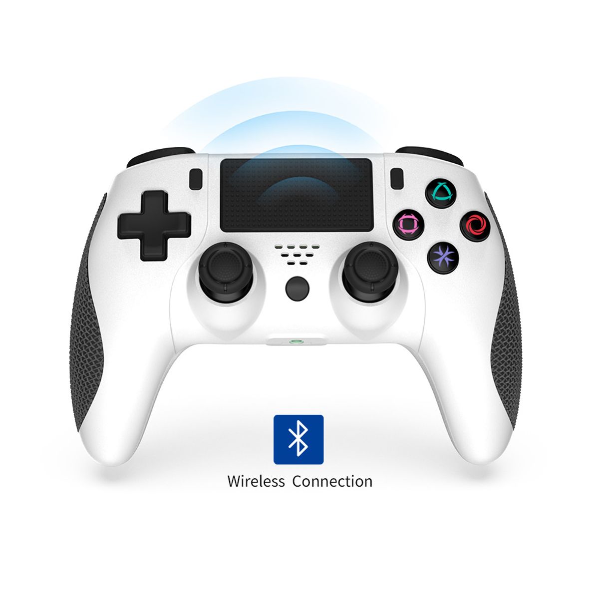DOBE - Mando Bluetooth Avanzado DOBE para PS4 Color Blanco