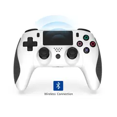 DOBE - Mando Bluetooth Avanzado para PS4 Color Blanco