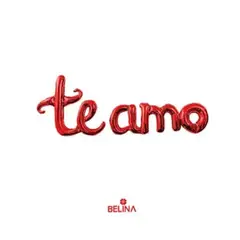 GENERICO - Globo metálico te amo rojo