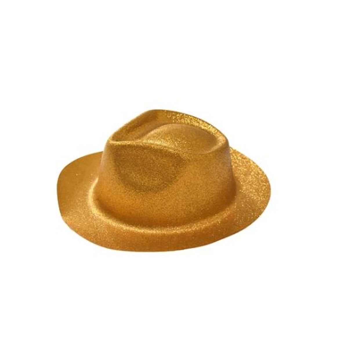GENERICO - Sombrero elegante con glitter dorado