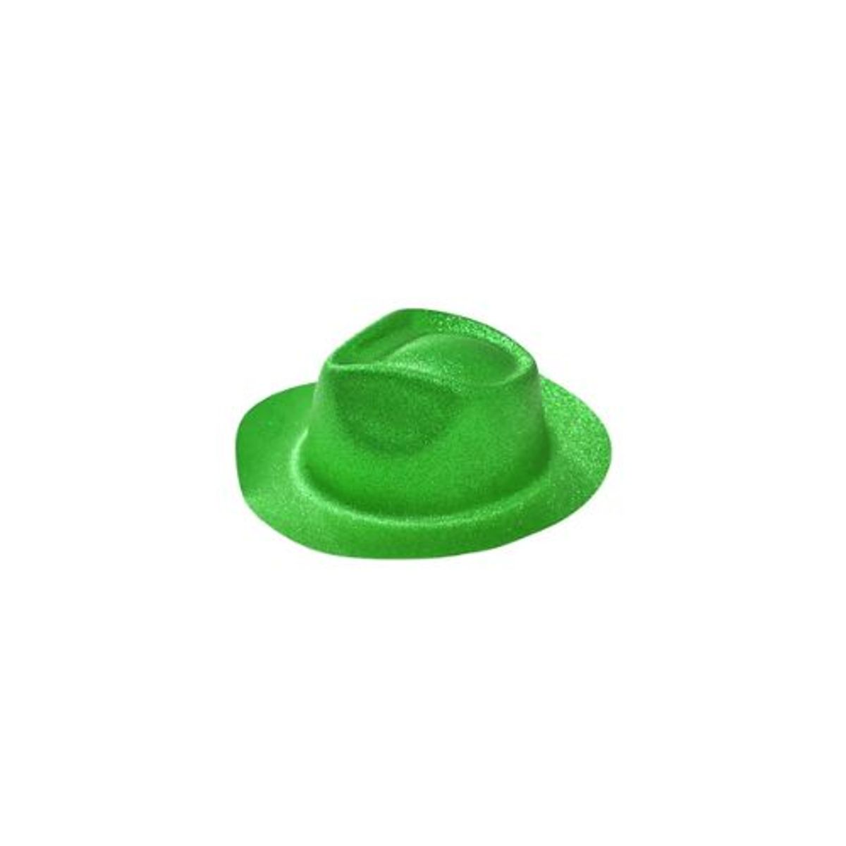 GENERICO - Sombrero elegante con glitter verde