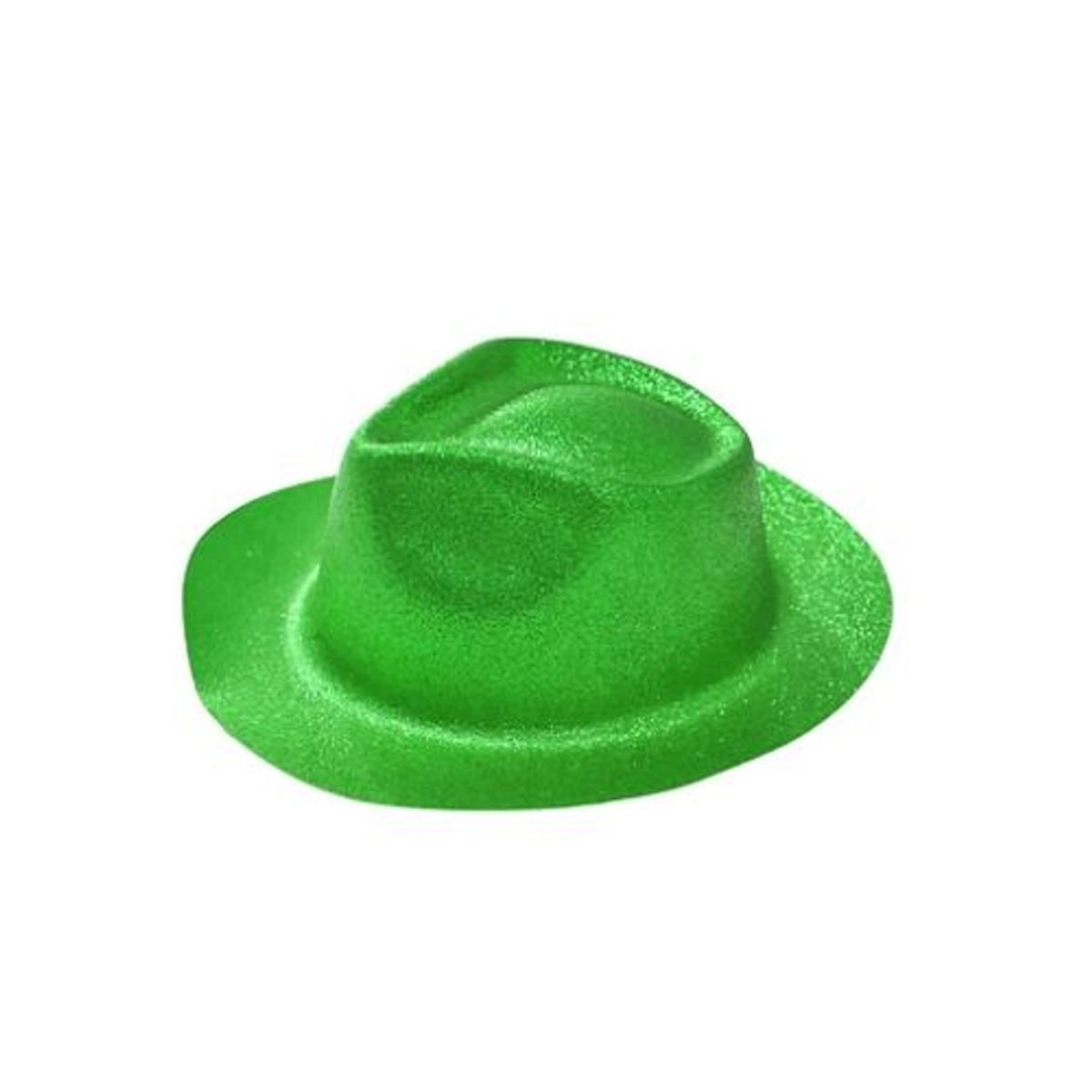 GENERICO - Sombrero elegante con glitter verde