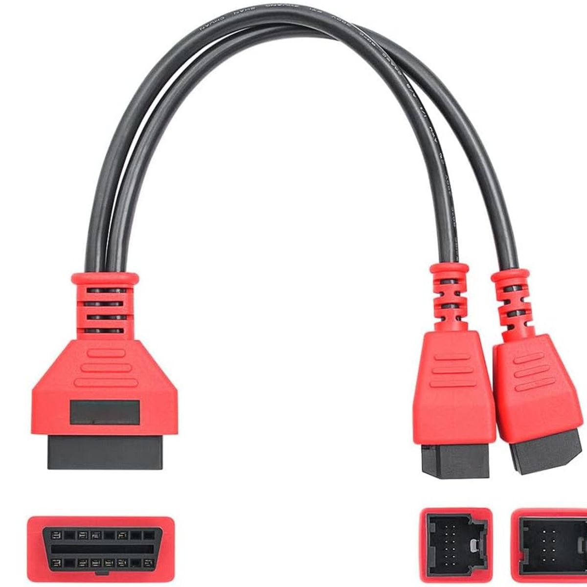 KUANGYE - Conector Obd2 Fca 12+8 Para Fiat Chrysler Jeep Dodge