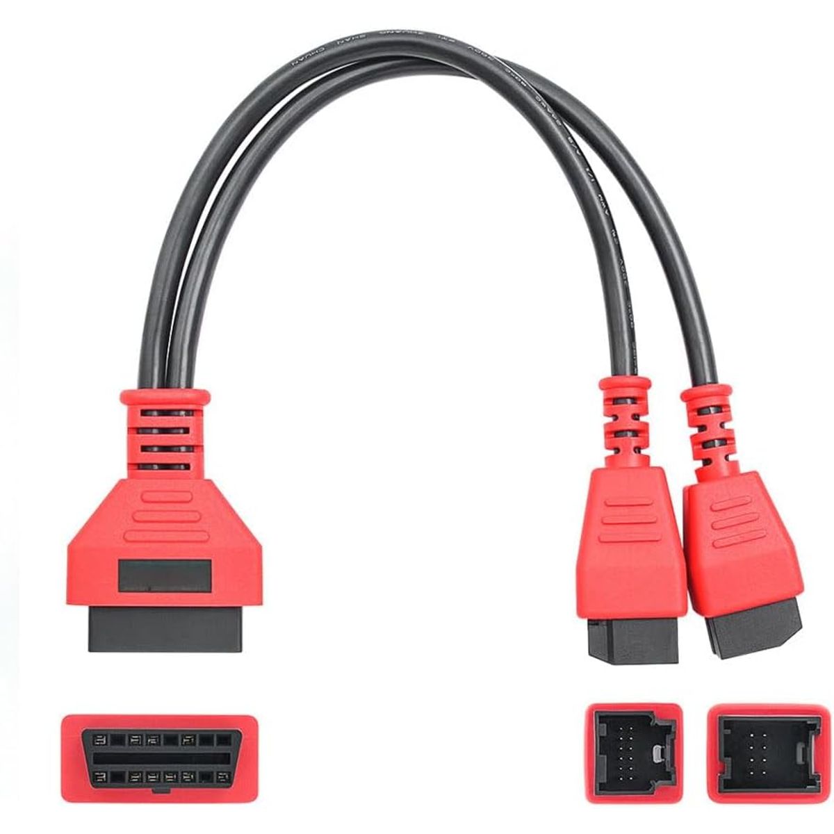 KUANGYE - Conector Obd2 Fca 12+8 Para Fiat Chrysler Jeep Dodge