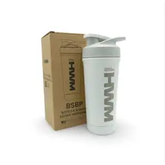 HWM - Shaker 800ML Acero inoxidable - BLANCO