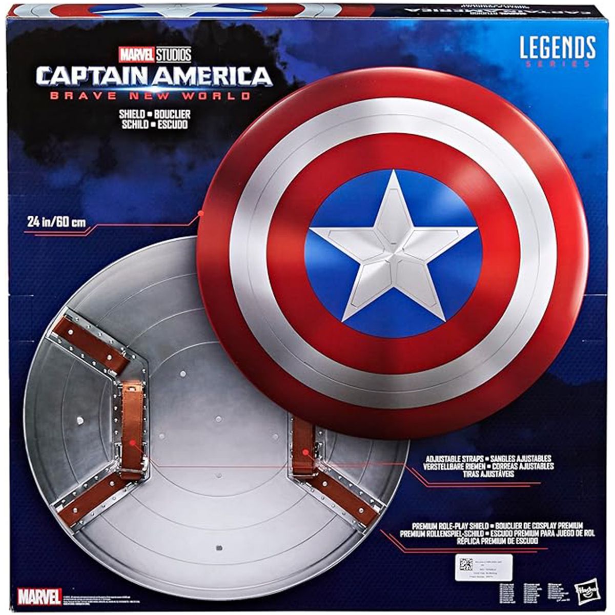 HASBRO - Escudo Capitan America Marvel Legend Vengadores