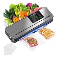 Maquina Selladora Al Vacío Alimentos Sellador + Bolsas