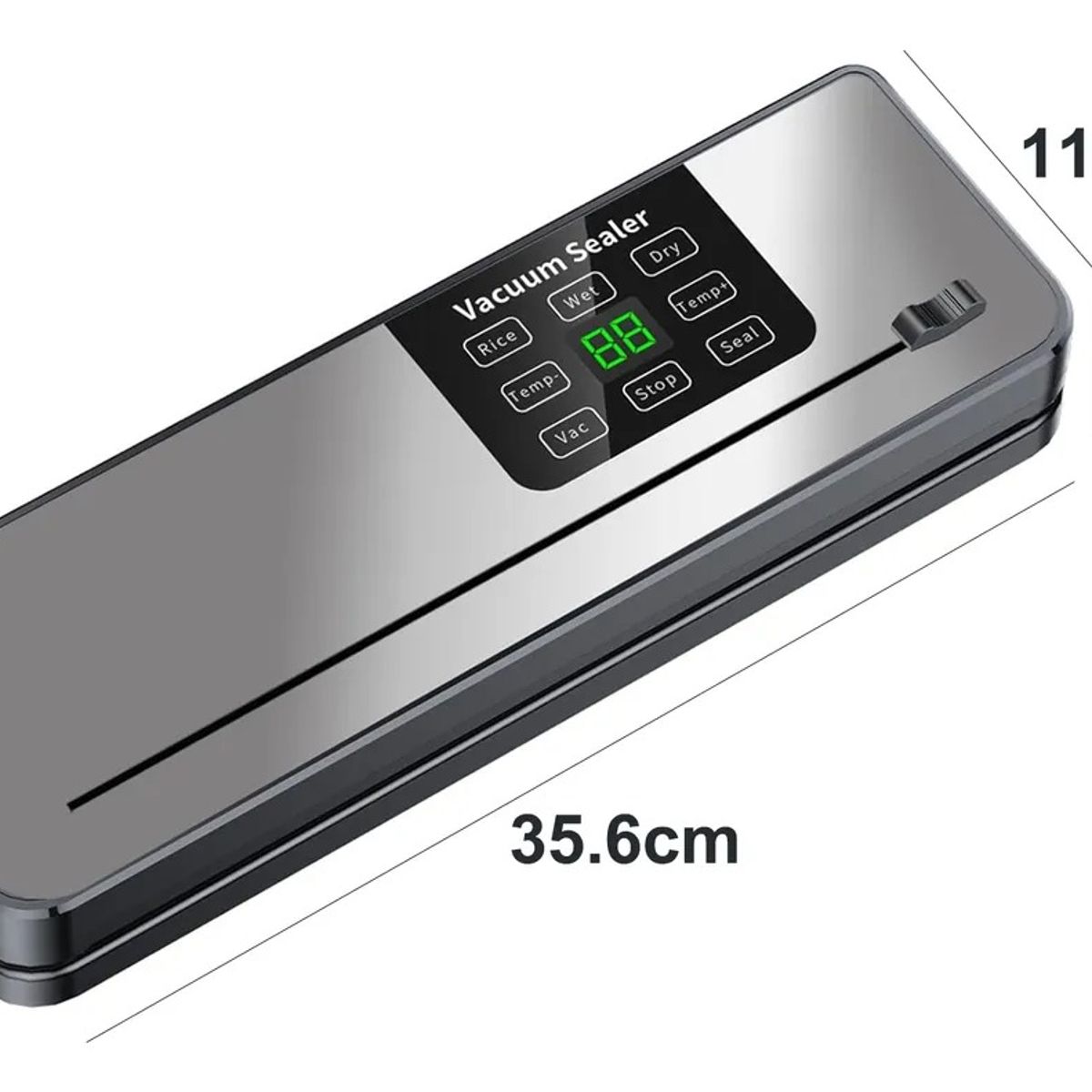 EVERSO - Maquina Selladora Al Vacío Alimentos Sellador + Bolsas