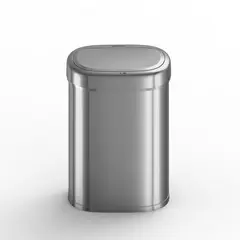 NINESTARS - Basurero Automatico Papelera Inteligente Sensor 80 L Cocina