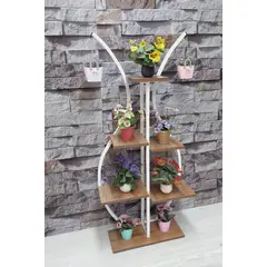 GENERICO - Estantería Tulipan Floral Color Cafe