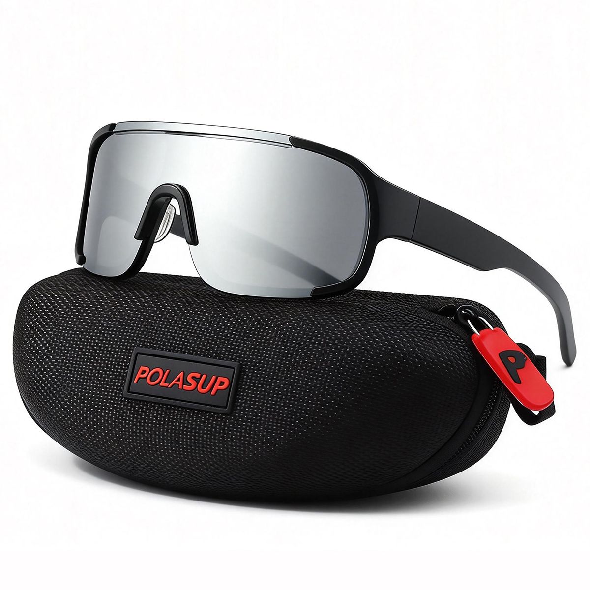 POLASUP - POLASUP gafas Lentes de Sol Deportivos Polarizados UV400 Unisex correr ciclismo mujer hombre