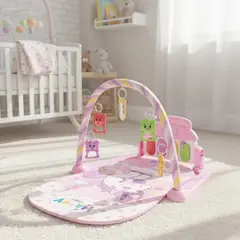 JAGIMA - Alfombra Gimnasio Musical R Con Piano Juguete Para Bebé