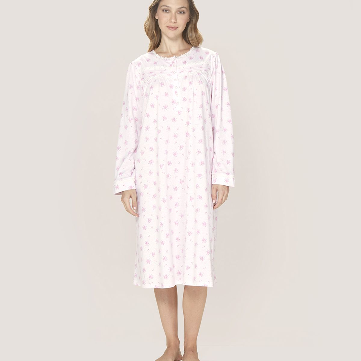 LADY GENNY - Camisón Cotton Lady Genny - Descanso Perfecto