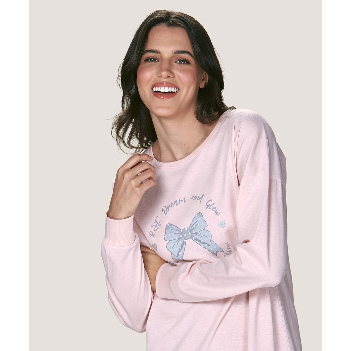 LADY GENNY - Camisola Cotton Lady Genny - Comodidad Y Estilo