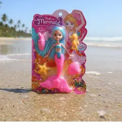 GENERICO - Muñecas Sirenas Juguete Para Niñas Con Accesorios 20cm