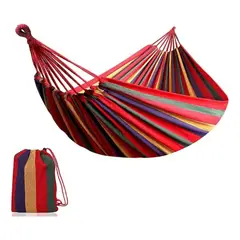 GENERICO - Hamaca Colgante Multicolor De Rayas 200x70