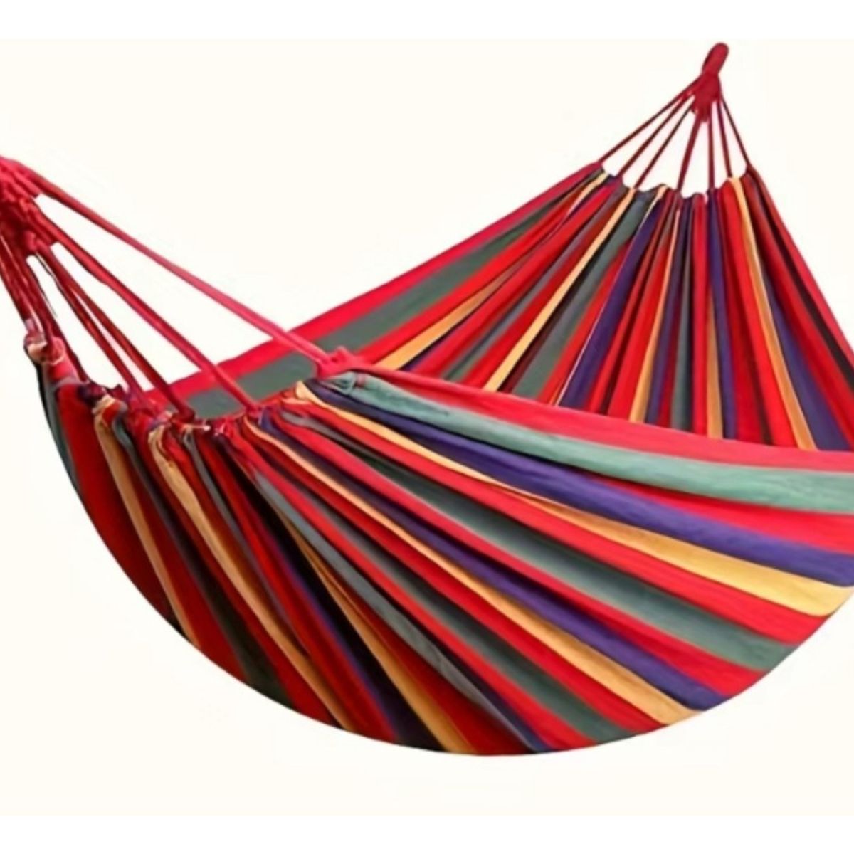 GENERICO - Hamaca Colgante Multicolor De Rayas 200x70