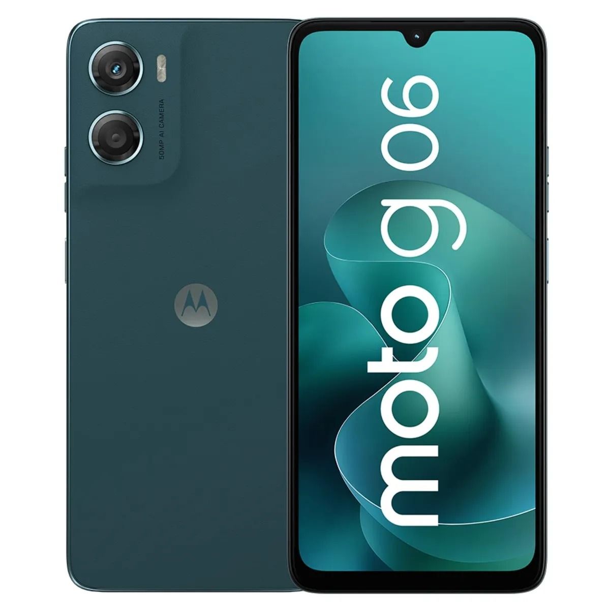 MOTOROLA - Motorola Moto G06 256GB Azul  Pantalla 688”  Cámara 50MP  Android