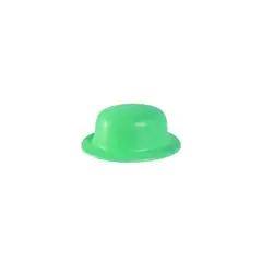 GENERICO - Sombrero de fiesta redondo verde
