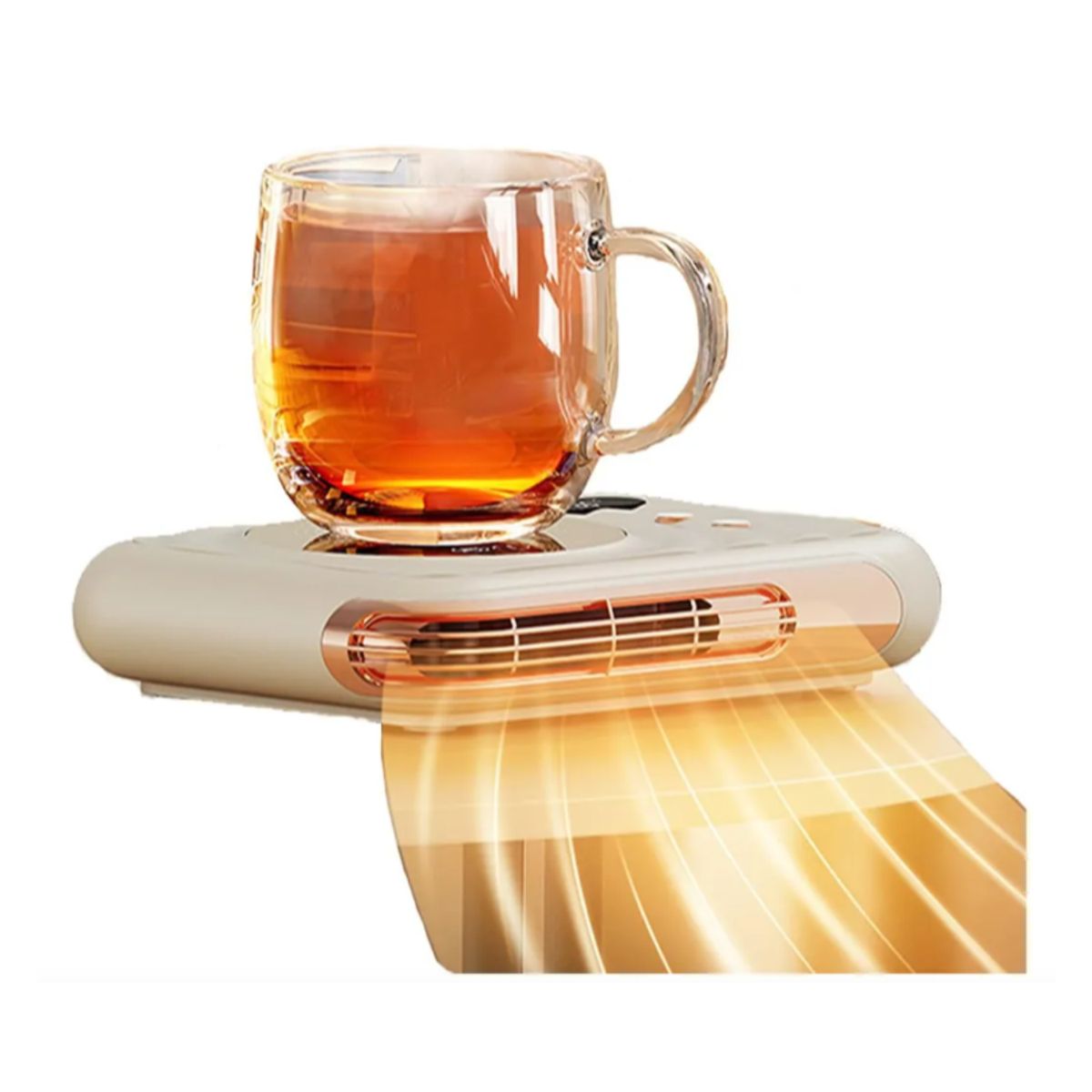 GENERICO - Calentador De Tazas Exhibidor Calefactor Portatil Usb Al Azar Calentador Y Calefactor