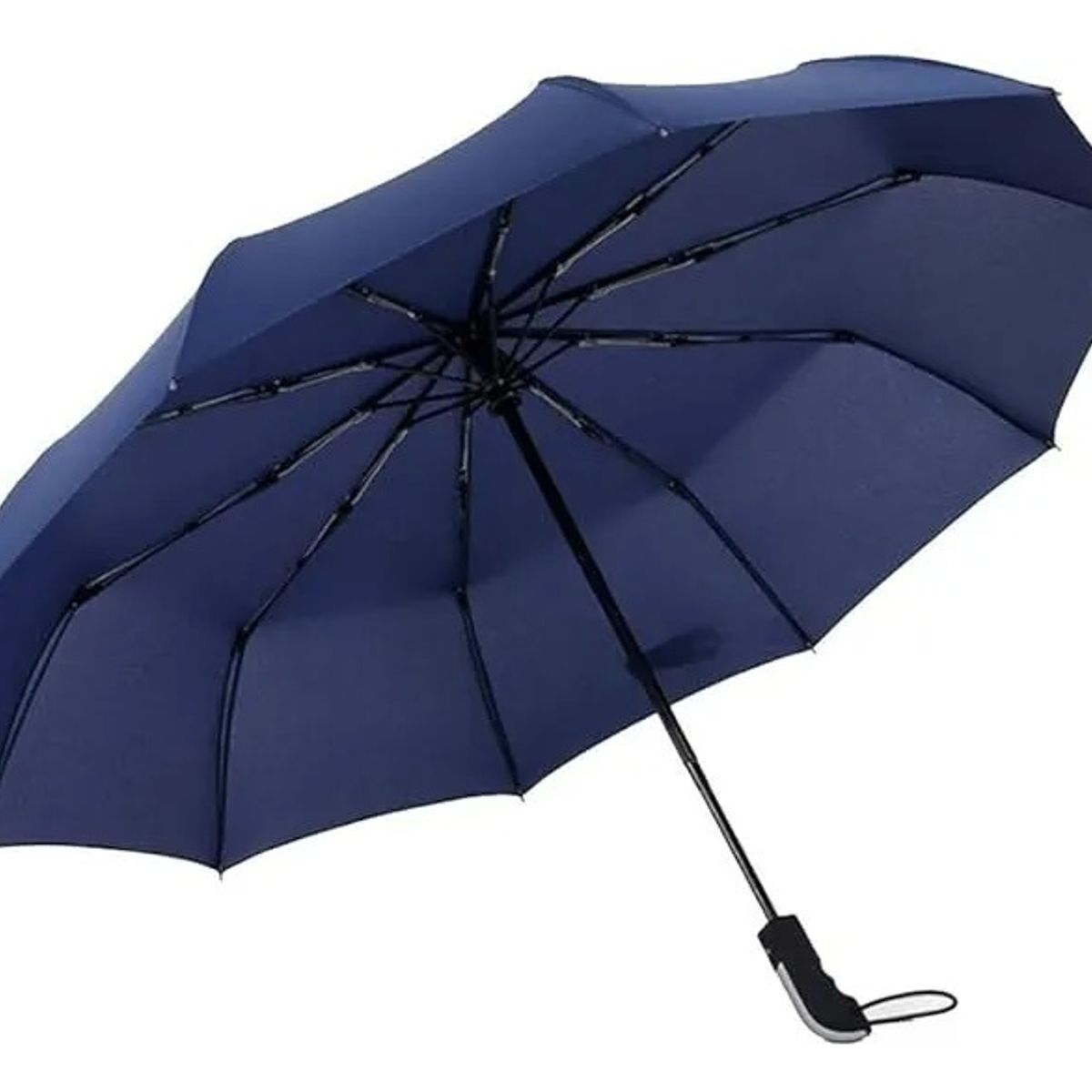 GENERICO - Parasol Retractil Sombrilla Plegable Paragua Lluvia 8 Varill