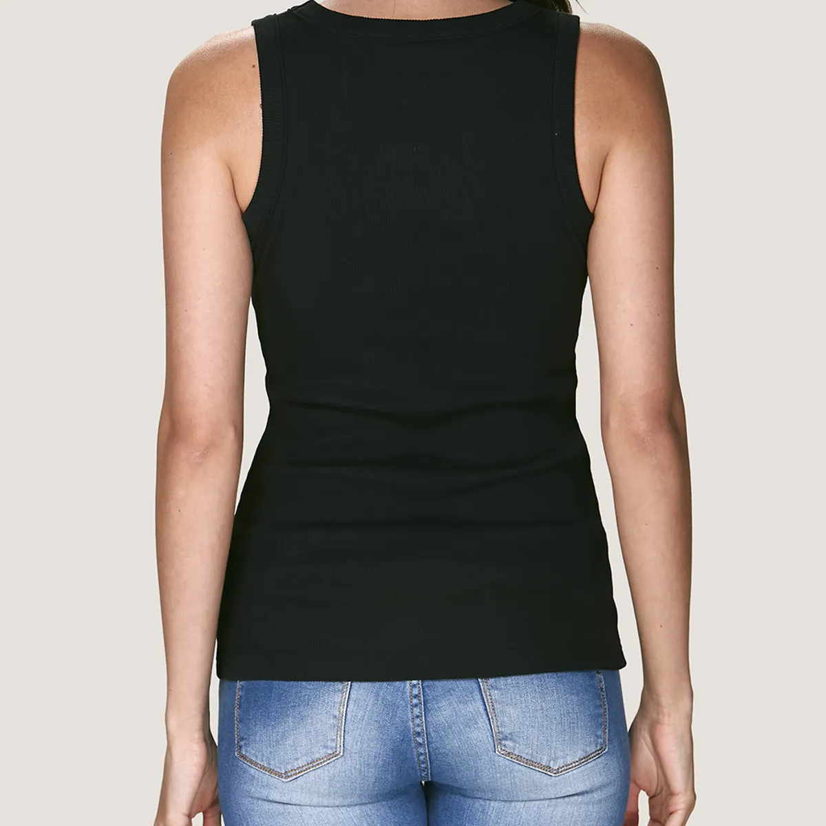 LADY GENNY - Camiseta Algodón Con Bralette Incorporado - Comodidad