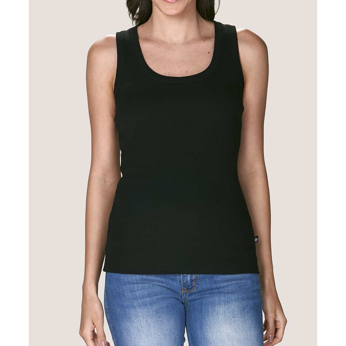 LADY GENNY - Camiseta Algodón Con Bralette Incorporado - Comodidad