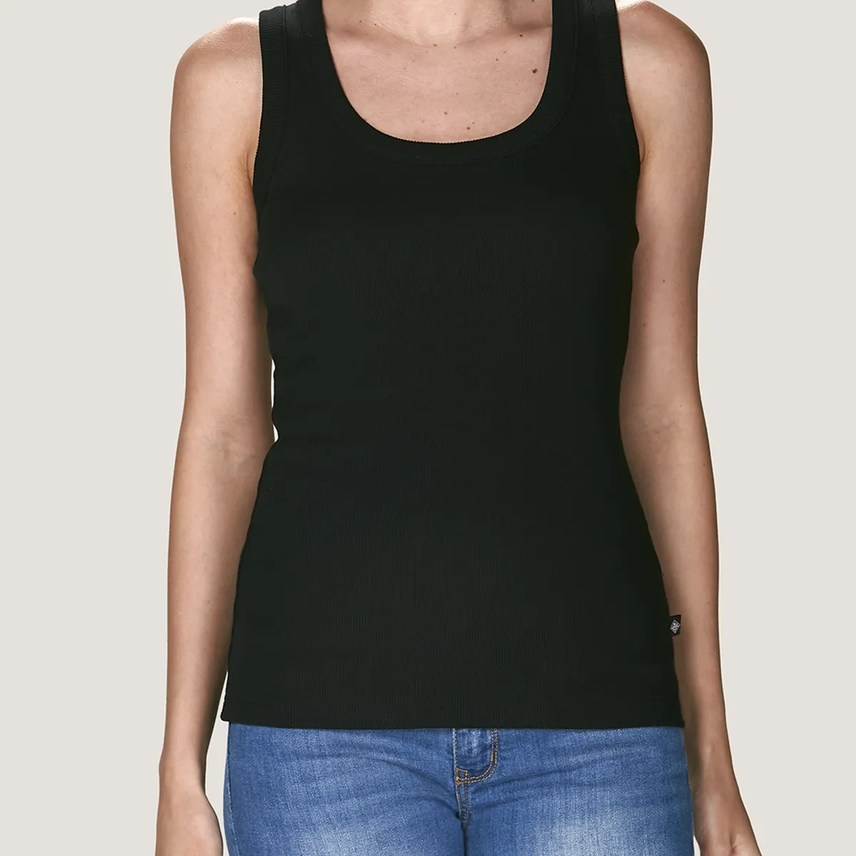 LADY GENNY - Camiseta Algodón Con Bralette Incorporado - Comodidad